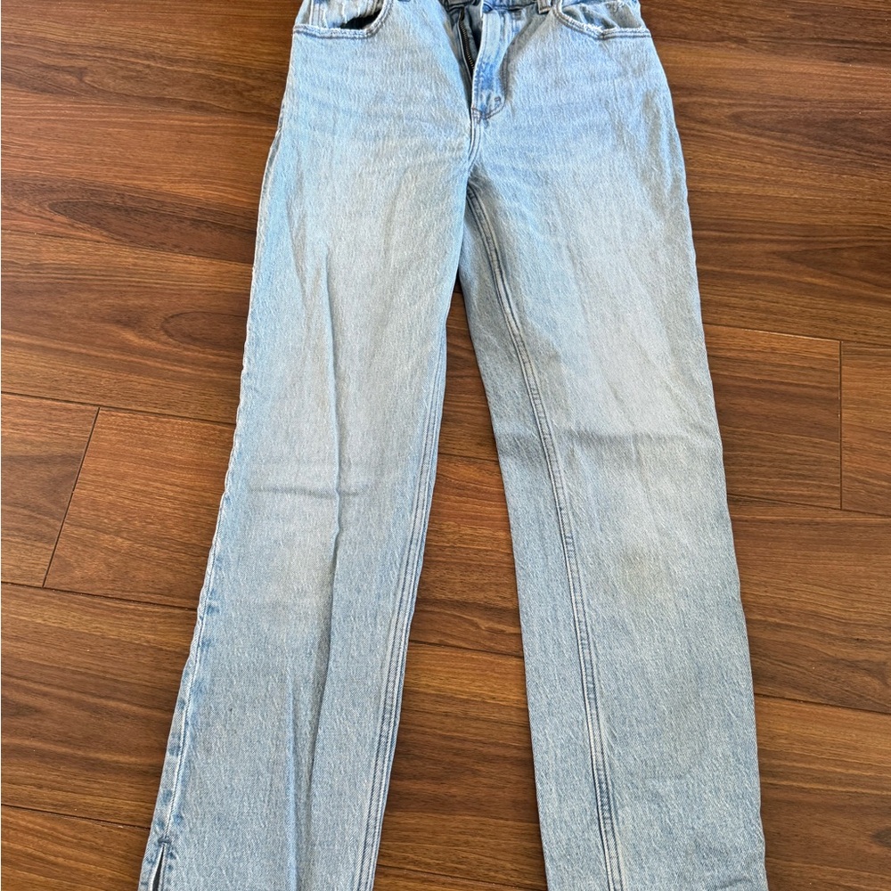 Abercrombie & Fitch 90s straight High Rise Jeans